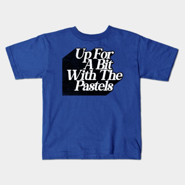 The Pastels † Original Fan Art Design Kids T-Shirt by CultOfRomance